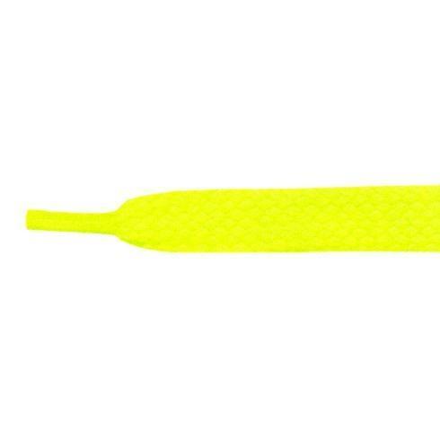 435 Neongule Tykke Flade Snørebånd