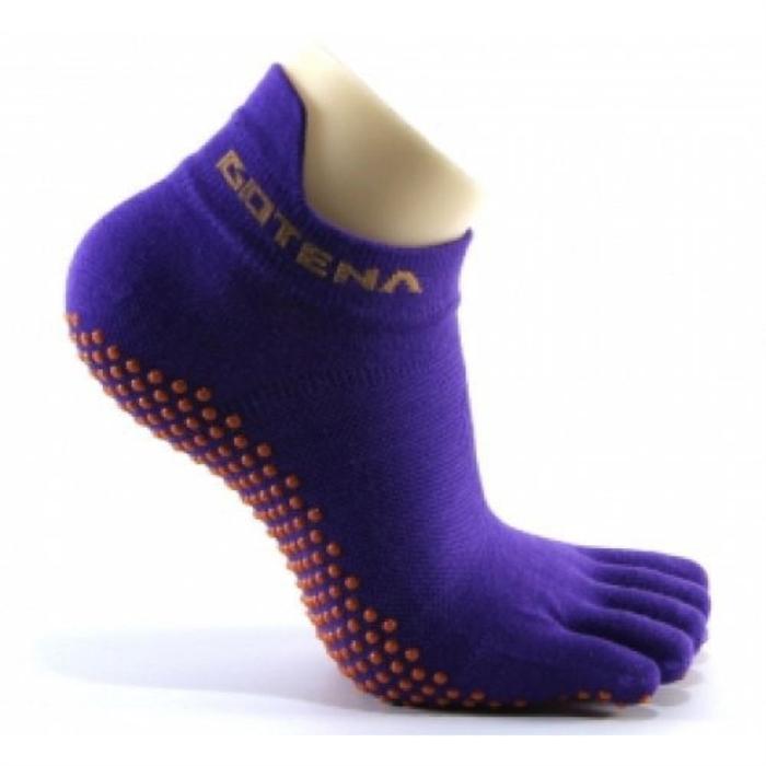 Tåstrømper Yoga Powergrip Lilla