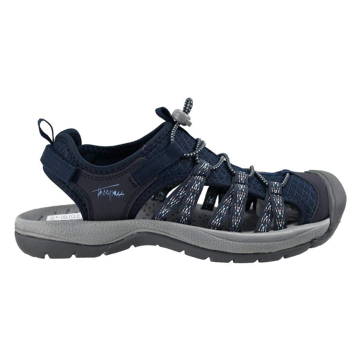 Brontie navy lukket sandal