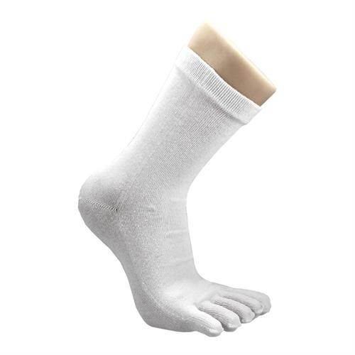 Tåstrømper One-Size Hvide