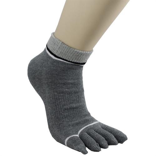 Tåstrømper Lav Grå