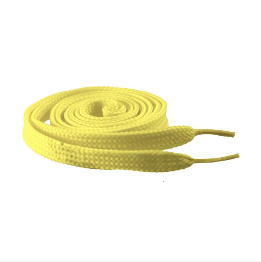 430 Gule flade snørebånd