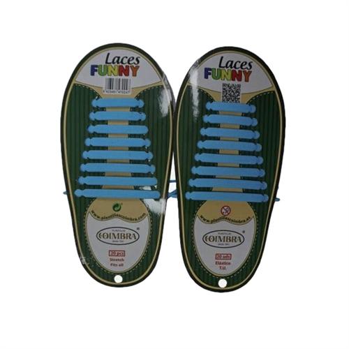 Silikone snørebånd som ikke skal bindes