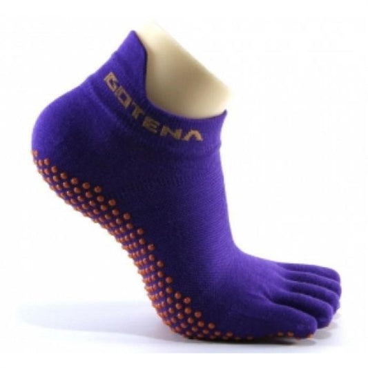 Tåstrømper Yoga Powergrip Lilla