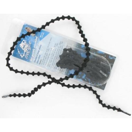 Xtenex Sorte Elastiksnørebånd